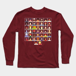 Select Your Character - Ultra Street Fighter 4 (Square) Long Sleeve T-Shirt